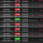 2022年2月4日現在｜日経先物ミニ売買｜乱高下の相場を2000円刻みで値幅を確実に取引する｜取引実績｜軽貨物運送で得た銭をヘソクリ化して増やす軽貨物ドライバー「カンパニー松永」