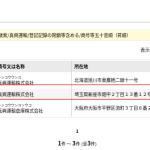 貨物自動車運送事業法違反の疑いで、埼玉県新座市の運送会社「真興運輸」として法人番号公表サイトに登録されている企業は全国で3社。内、新座市で登記されている法人は1社