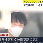 30代女性に路上で話かけ、公園に誘い込み強制わいせつの疑いで逮捕されたのは、東京・杉並区の会社員「四條隆直」被疑者33歳・しつこくつきまといスカートめくる