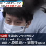 まつげサロンで20代女性客にマッサージと称して胸や下半身を触った疑いで逮捕|「YS-Beauty-Salon」店長の中国籍の小原鵬飛こと劉鵬飛容疑者・軽貨物ジャーナリスト「モクバブログ」mokubaブログ・非志チャンネル林・F西田・袋小路金造残日禄