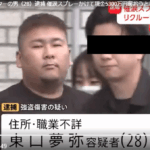 不詳の東口夢弥容疑者、江戸川区で社長の男性が催涙スプレーをかけられ、けがをして、現金5300万円が奪われそうになった事件