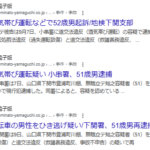 2025年10月1日山口新聞電子版報道、小串署は7日、山口県下関市豊浦町川棚、無職立テ知之容疑者（51）を道交法違反（酒気帯び運転）の疑いで